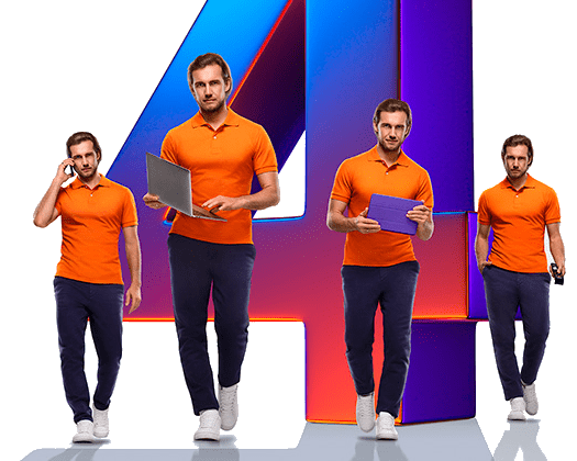 Великолепная четверка Ростелеком в&nbsp;деревня Кнубрь (Орловская область)